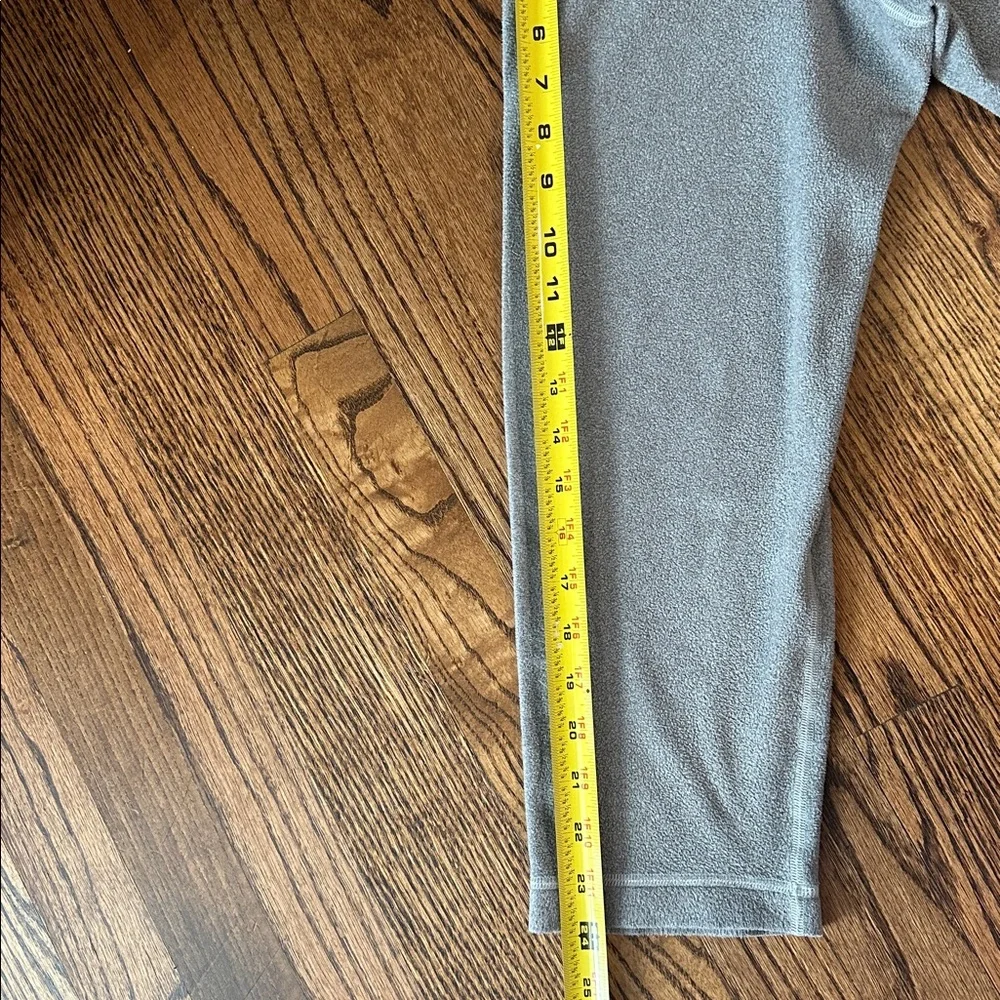 The North Face Gray and Blue Light Fleece Zip Up